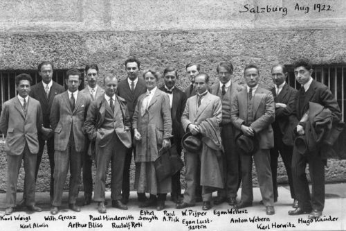 aspekte 2 | Achtung International! Salzburg & 100 Jahre Internationale Gesellschaft für Neue Musik | Ausstellungseröffnung